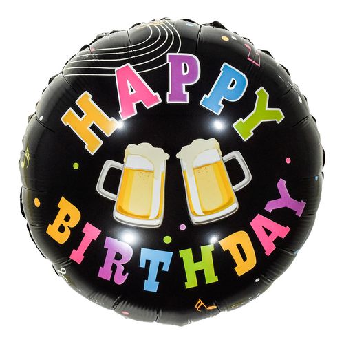 Balão Metalizado Redondo Caneca Beer 18"