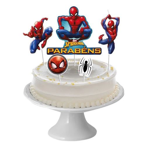 *Decoração de Bolo Spider Man Animação