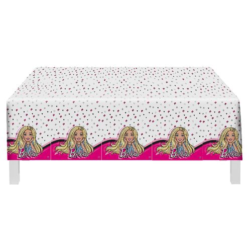 *Toalha Plástica Barbie