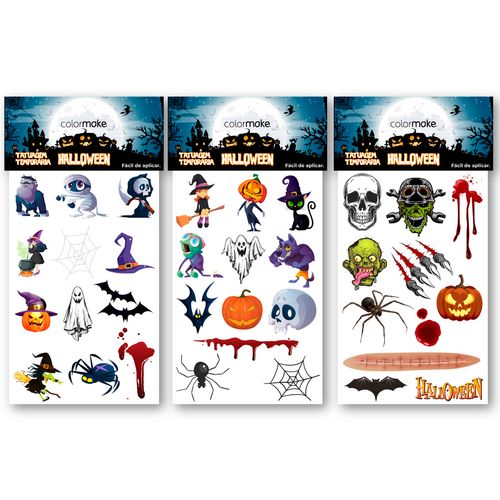 Tatuagem Temporária Halloween  - ColorMake