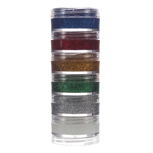 Torre Glitter Cremoso 6 Cores - ColorMake