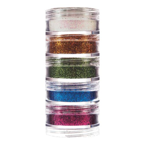 Torre Glitter Pó 5 Cores - ColorMake