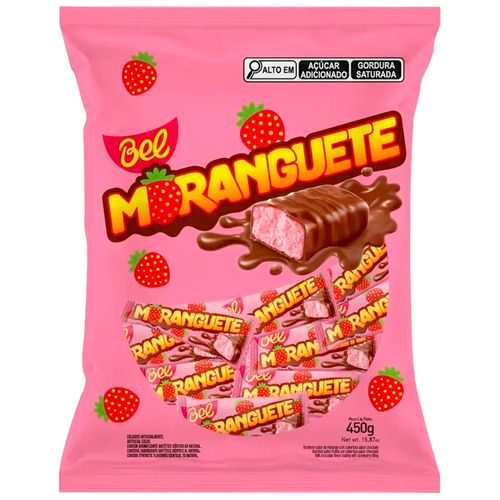 Moranguete Pacote 450g - 50 unidades
