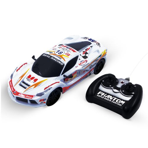 Sport Racer - Carrinho de Controle Remoto 4 Funções com Luz