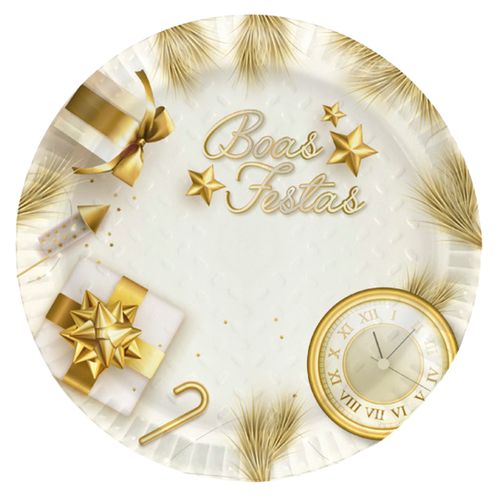 Prato Laminado Boas Festas N6
