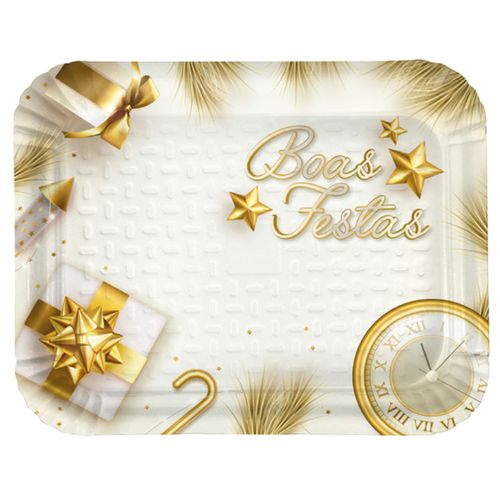 Bandeja Laminada Boas Festas R4