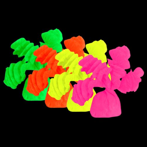 Papel Bala Rococó Neon - 40 unidades