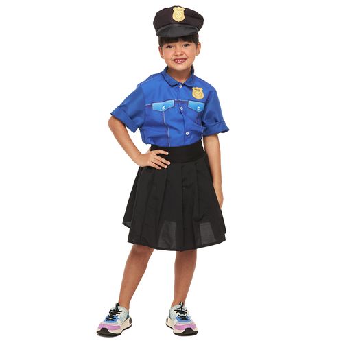 Fantasia Policial Kate Infantil