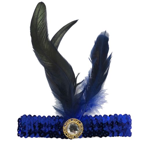 Faixa Melindrosa Azul Escuro