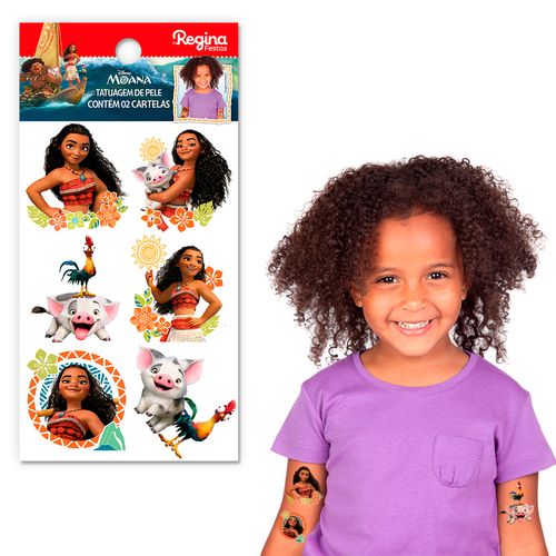 *Tatuagem de Pele Moana - 02 unidades