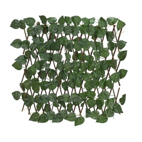 Treliça Expansível Cerca Folhagem Philo Verde - 70cm