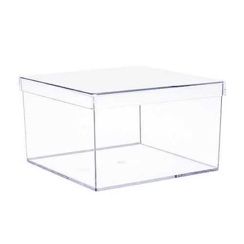 Caixa Acrílica Transparente 15x15cm