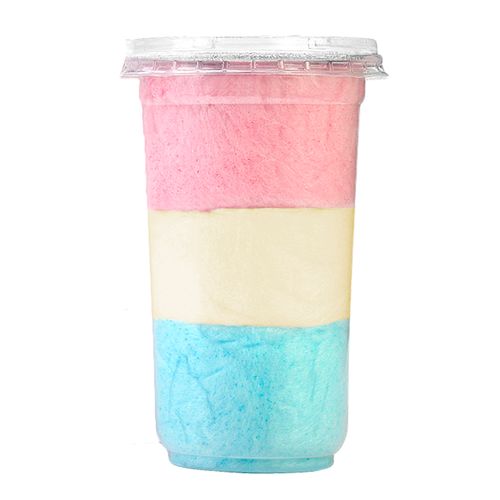 Pote de Algodão Doce 20g - Colorido