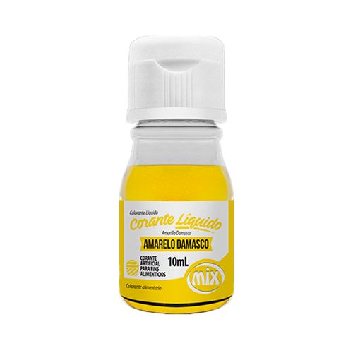 Corante Alimentício Líquido Amarelo Damasco 10ml