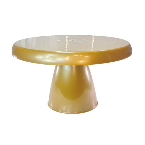 Boleira Cake Slim 17cm - Dourado