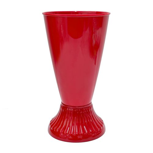Vaso Decorativo Slim 24cm - Vermelho