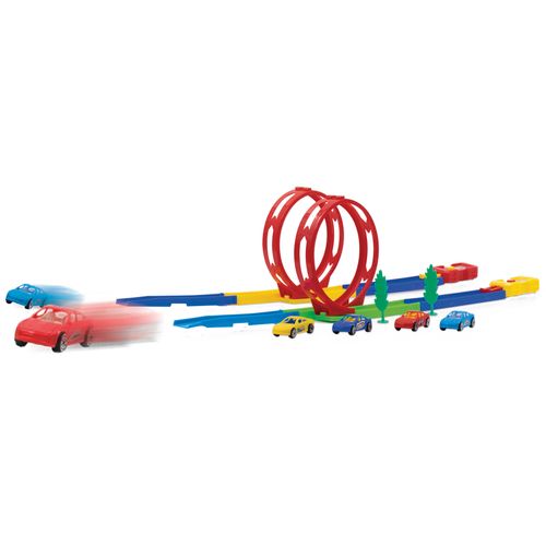 Mega Pista Looping Dupla