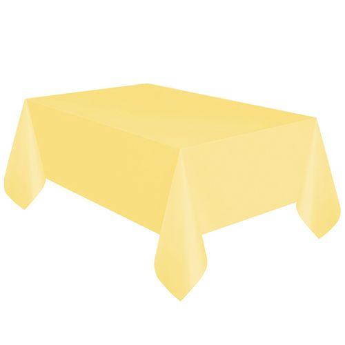 Toalha Plástica Amarela 137 x 183cm