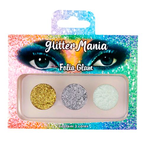 Paleta Gliter 3 Cores - Rostinho Pintado