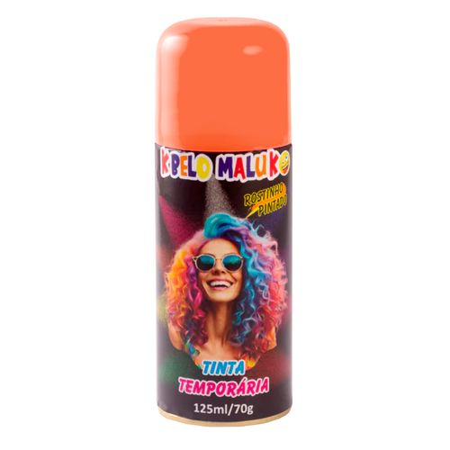 Tinta Cabelo Maluco Laranja Fluor - Rostinho Pintado