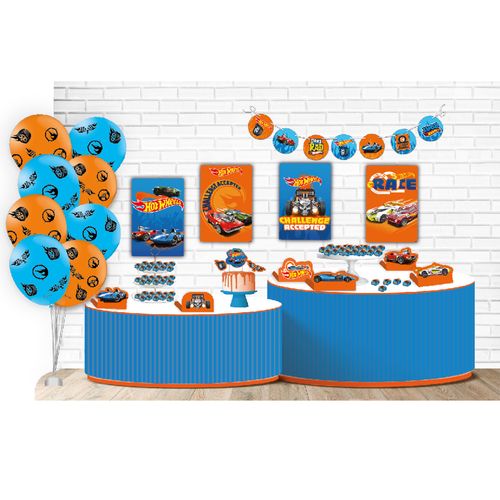 *Kit Festa Hot Wheels - 62 Peças