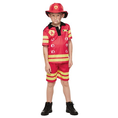 Fantasia Bombeiro Luxo Infantil