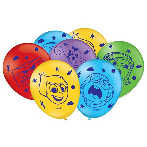 *Balão 9 Divertida Mente 2 - 25 unidades