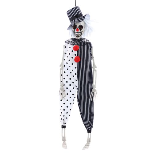 Esqueleto 3D Palhaço Cartola - 40cm