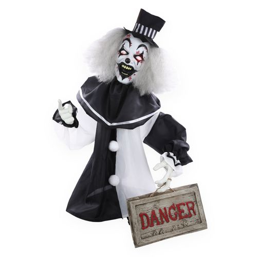 Boneco Palhaço Charlie com Som Luz e Movimento - 81cm