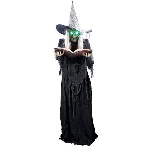 Boneco Bruxa com Livro Dayonis Luz e Som - 180cm