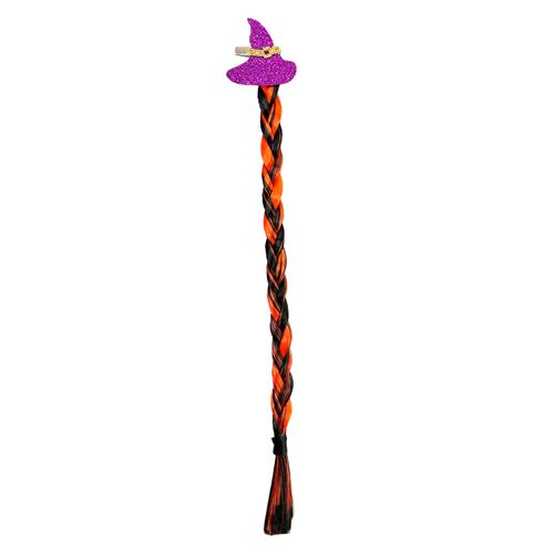 Presilha Halloween com Mecha Preta e Laranja
