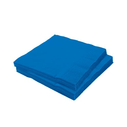 Guardanapo Azul Escuro 24x24cm - 20 unidades