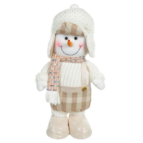 Boneco de Neve em Pé Champagne - 36cm