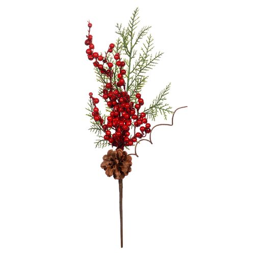Haste Cereja com Pinha - 40cm