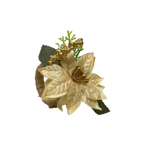 Porta Guardanapo Poensetia - 9cm
