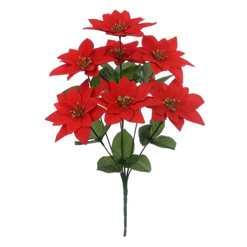 Flor Natalina Bico de Papagaio - 35cm