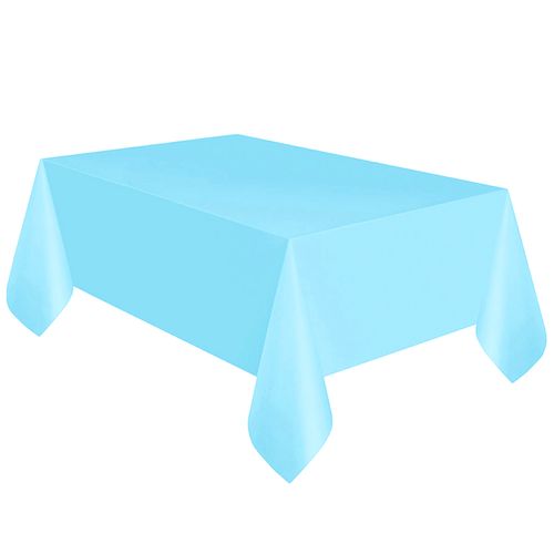 Toalha Plástica Azul Claro 137 x 183cm