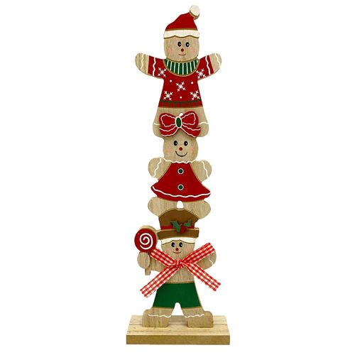 Trio de Bonecos em MDF - 30cm