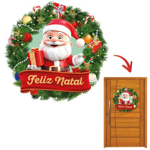 Painel Cartonado Guirlanda Feliz Natal