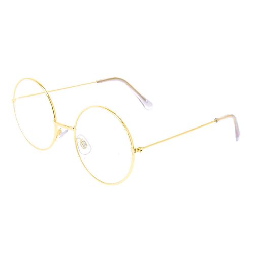 Óculos Velhinho Dourado com Lente