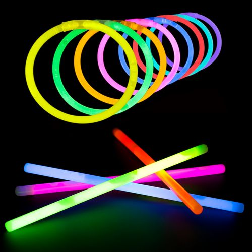 Pulseira Neon Tubo - 50 unidades