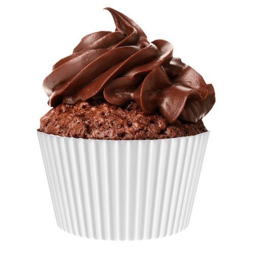 Forma Cupcake Branca - 100 unidades