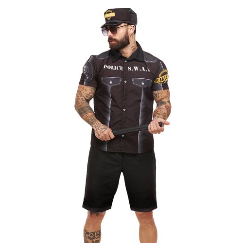 Fantasia Policial Agente Jake Adulto