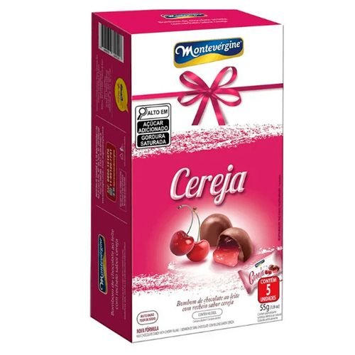 Bombons Cereja 55g - Montevérgine