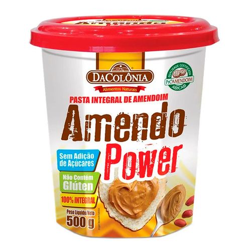 Pasta de Amendoim AmendoPower 500g - DaColônia