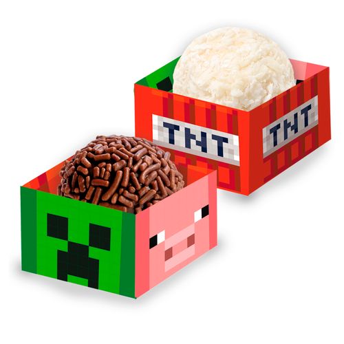 *Porta Forminha Minecraft - 40 unidades