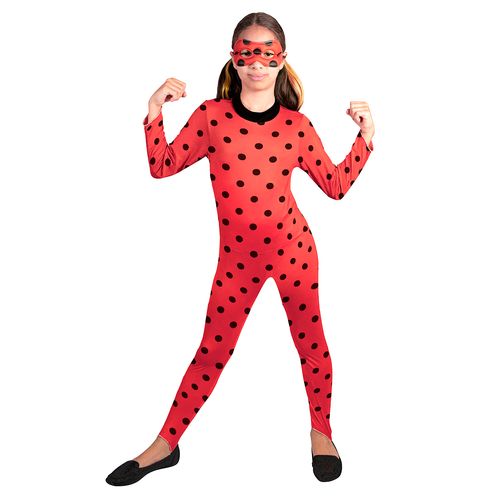 Fantasia Ladybug Longa Luxo Infantil