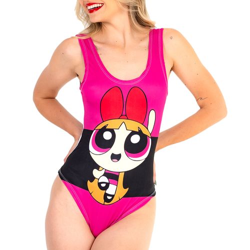 Body Meninas Super Poderosas Adulto - Florzinha