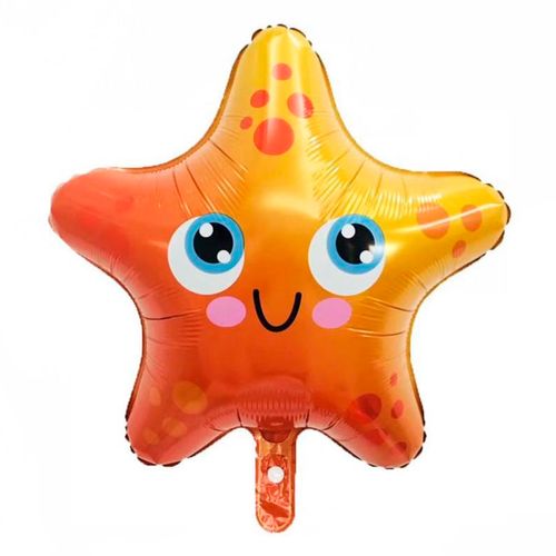 *Balão Metalizado Estrela do Mar 22"