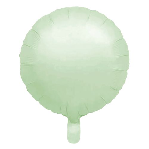 Balão Metalizado Redondo Fosco Verde 17"